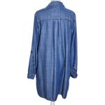 Velvet Heart Chambray Mini Shirt Dress Size Large Chambray Mini Dress Photo 1