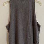 Forever 21 Andy Warhol Campbell’s Soup pop Art artsy Gray Printed Muscle Tee Tank Top Photo 3