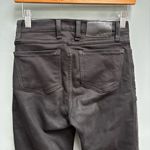 ATWYLD Leather Front Motorcycle Jeans / Pants Shred Black 26 Photo 10