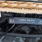 ZARA NWOT Mid-Rise Velvet Velour Burnout Capri Dress Pant Trouser, M Photo 8