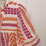 Old Navy NWT!! Geometric Print Split Neck Short Sleeve Top Photo 4