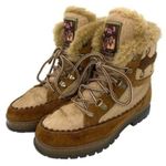 Arapaho Buffy Womens Leather CowHide Lace Up Winter Boots Tan Size 7 Photo 13