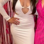 Princess Polly Long Sleeve White Dress Photo 1