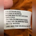 Universal Threads Universal Thread Brown Womens Ruffle Long Sleeve Embroidered Dress -size Large Photo 6