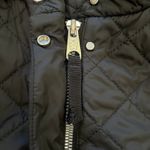 Max Mara  Weekend Black Quilted Nylon Tech Fabric High Neck Puffer Coat Jacket Photo 7