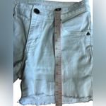 Kut From The Kloth Kut Women's White Denim Cut-Off Shorts Frayed Hem Size 2 Casual Photo 5