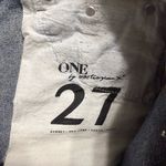 One Teaspoon Blue Distressed Jean Shorts Photo 3