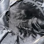 Kate Spade EUC  Black Tote w/ striped strap Photo 2