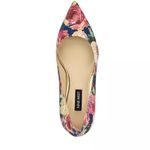 Nine West NEW  Arlene Floral Multi Kitten Heels 2” Women’s Size 8 Pink NWOB Photo 2