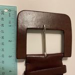 Reptile’s House Milano Brown Genuine Italian Leather Rope Belt Photo 4