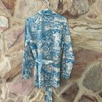 Commense Printed Tie Up Pants Set size xs Blue Photo 2