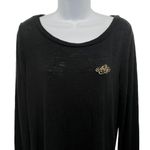 Victoria's Secret  Burnout Knit Embroidered Angel Pullover Sweater Top Photo 2