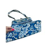 Vera Bradley  Blue Lagoon Top Handle Kisslock Shoulder Bag Photo 3