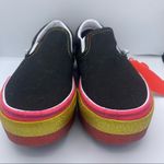 Vans unisex sprinkle platform rainbow slip on sneakers Womens 7, Mens 5.5 Photo 4