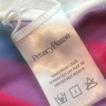 Privacy Please One Piece Halter Top Swimsuit Bold Stripe Size Medium Women's Photo 8