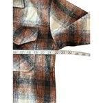 Womens Brown & Cream Plaid Button Photo 8