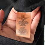 Elie Tahari  Wool and Lamb Leather Black Cardigan Photo 5