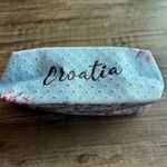 Croatia Makeup/Jewelry Travel Case, Sparkly, New, Purchased in Croatia! Photo 5