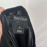 White House | Black Market WHBM Black Strapless Asymmetrical Hem Jersey Dress 8 Photo 3