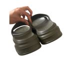 Givenchy  Olive Green Marshmallow Slides Sandals Size 41 / 11 Photo 5