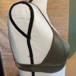 Urban Outfitters Out From Under  Bra Womens Small Olive Green Satin Triangle Photo 3