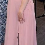 Birdy Grey Devin Convertible Off Shoulder Bridesmaid Dress in Dusty Rose Size S Photo 5