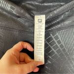 Fabletics  Full Length Black Geometric Design Leggings Size Small Photo 3