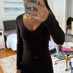 Forever 21  Black Long sleeve V neck  Photo 0