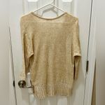 Anthropologie MOTH Linen Catamaran Sweater S Boho Indie Relaxed Earthy Coastal Tan Size undefined Photo 12