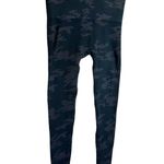 Spanx Look At Me Now Seamless Black Camo Leggings Photo 2