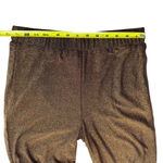 Lulus Size M Follow The Festivities High Rise Wide Leg Pants Copper Metallic NWT Photo 6