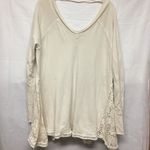 Free People  No Frills Lace Inset Asymmetrical - S Photo 3