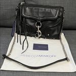 Rebecca Minkoff Black Leather “Mac Bombe” Crossbody Bag Photo 1