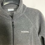 Columbia  gray fleece Benton springs full zip jacket medium casual outdoor gear Photo 1