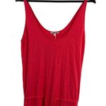 Skin Red / Pink Jersey Maxi Dress Sleeveless Size Medium New Photo 1