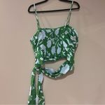 Kate Spade Blue and Green Tank Top with Tie Photo 4