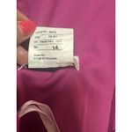 After Six  Evening Dress Gown Size 18 Bright Pink Off Shoulder Pleated Faux‎ Wrap Photo 3