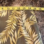 Tommy Bahama  SILK Tropical Leaf Print Pencil Skirt Womens Size 8 Olive Green Photo 5