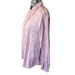 CP Shades  Womens Long Sleeve Linen Pink Front Pocket Shirt Top Small Photo 1