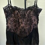 House Of CB  'Nikita' Black Satin‎ and Lace Corset Dress NWOT Size M Photo 6