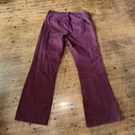 Bridge by GLY burgundy mid rise flared 32 jeans Photo 2
