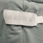 Meshki  Basics‎ Tiffani Mini Biker Shorts size Small Ice Blue Pastel Photo 6
