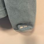 The North Face teal blue green zip up fleece sweatshirt, women’s size large Photo 5