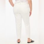 J.Crew NWT  Women’s Essential Straight Jean in All Day Stretch - 31P - White Photo 8