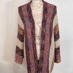 In Loom  Soft Knit Colorful Open Sweater Size M/L Photo 0