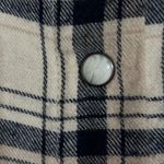 White Crow  Women Western Shirt Med Plaid Embroidered Floral Rodeo pearl button Photo 7