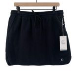 Johnny Was CALME By Skirt Size Large Terry Commuter Short Black NWT Athleisure Photo 0