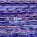 Lululemon Run Top Speed Crop Space Dye Iris Flower Purple Pink 4 Photo 7