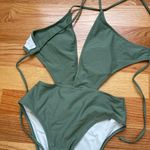 Cupshe Olive Green One Piece Photo 1