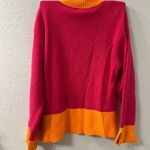 Sugar Lips  Pink Striped Cowl Neck Sweater viscose blend Photo 1